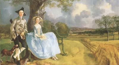 Thomas Gainsborough Robert Andrews and his Wife Frances (mk08) oil painting image